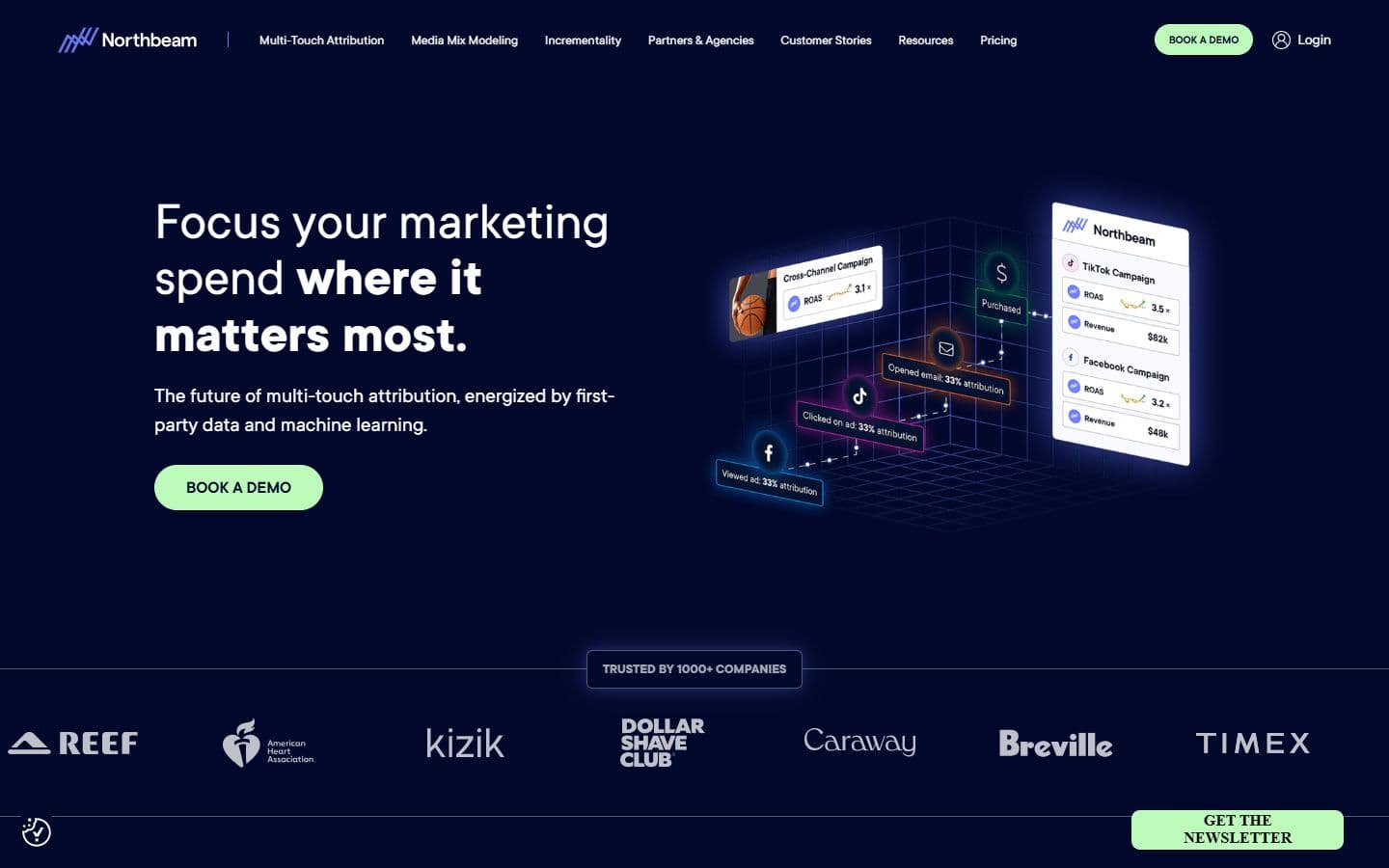 Northbeam attribution page