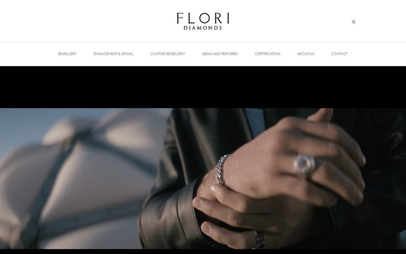 Flori Diamonds website design